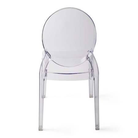 Sofia Stacking Chair With UV Protection Chair, Clear